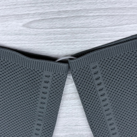 Eileen Fisher Alas Recycled Knit Tall Stretch Boots Pull On Graphite 8.5 NEW - Picture 13 of 15